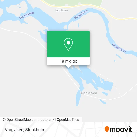 Vargviken karta