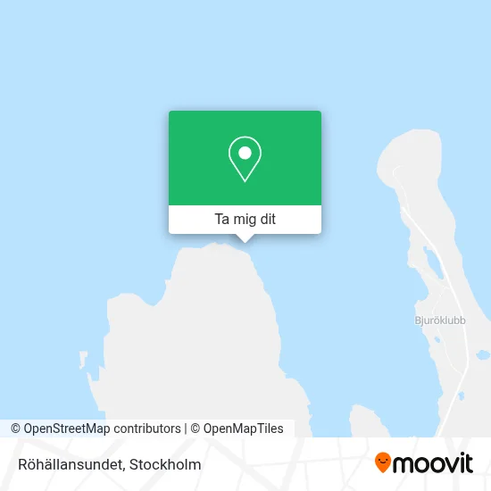 Röhällansundet karta