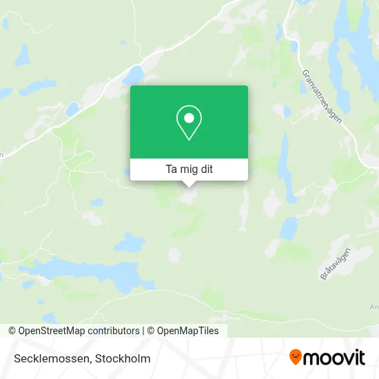 Secklemossen karta