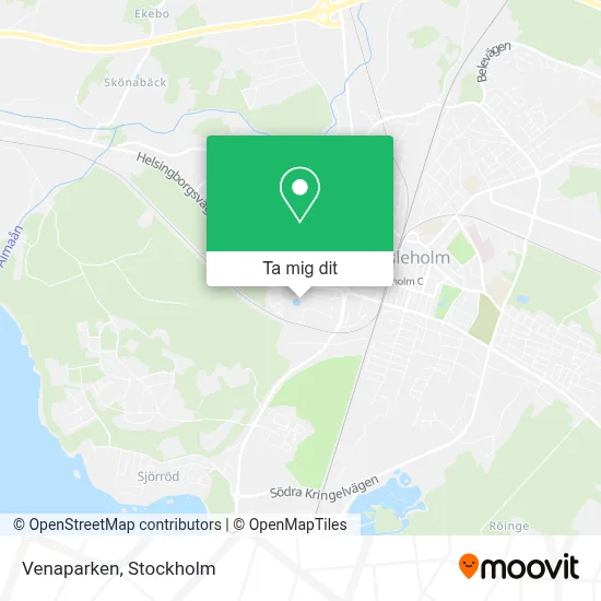Venaparken karta