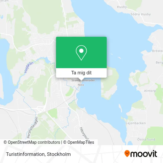 Turistinformation karta