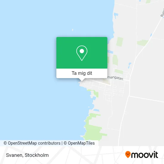 Svanen karta