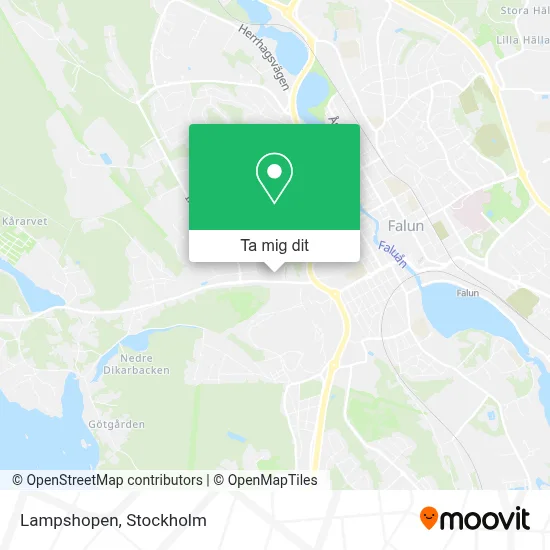 Lampshopen karta