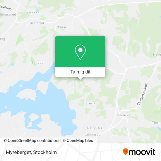 Myreberget karta