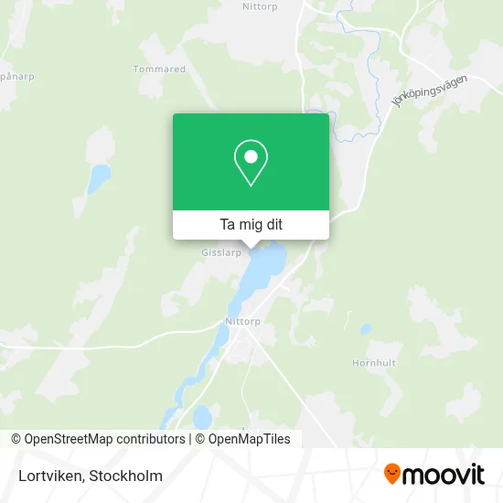 Lortviken karta
