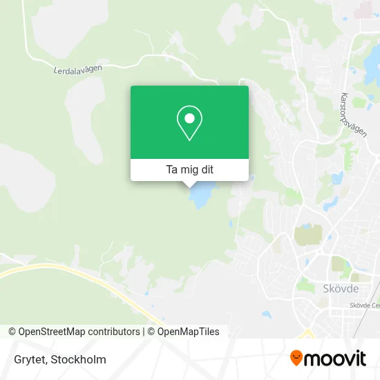 Grytet karta