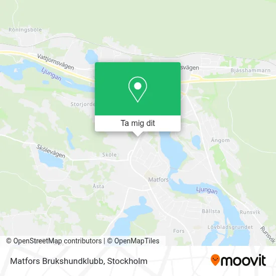Matfors Brukshundklubb karta