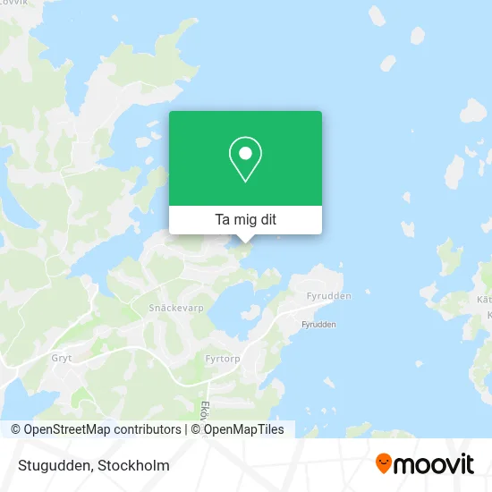 Stugudden karta