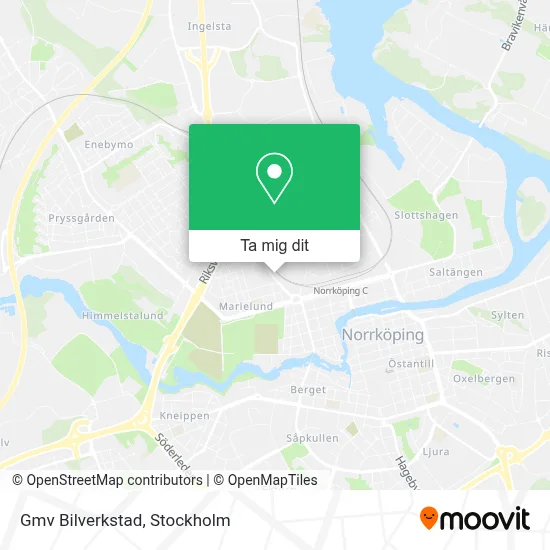 Gmv Bilverkstad karta