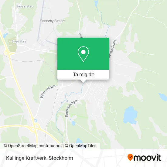 Kallinge Kraftverk karta