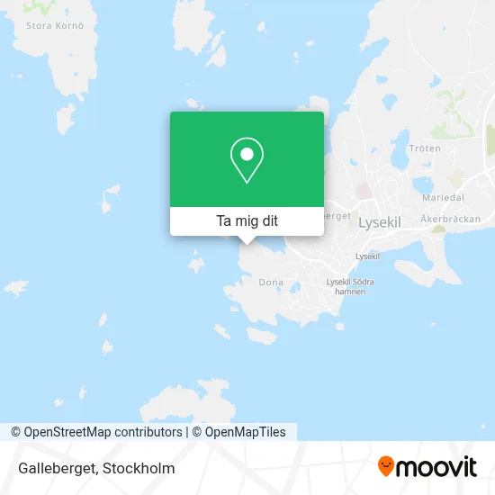 Galleberget karta