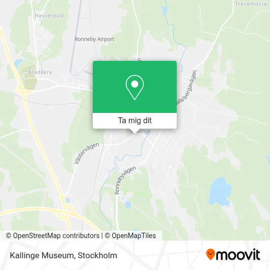 Kallinge Museum karta