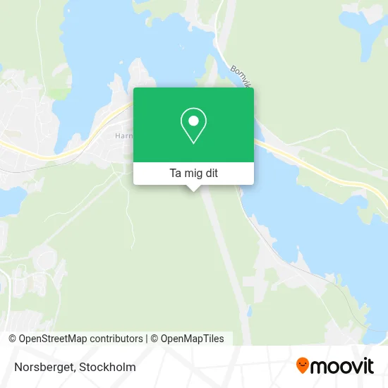 Norsberget karta