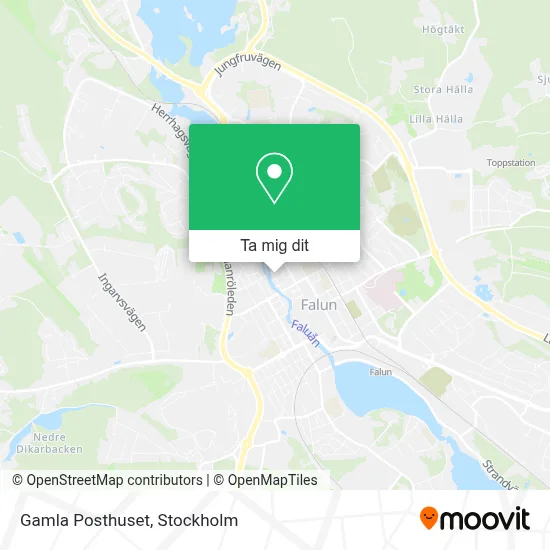 Gamla Posthuset karta