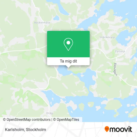 Karlsholm karta