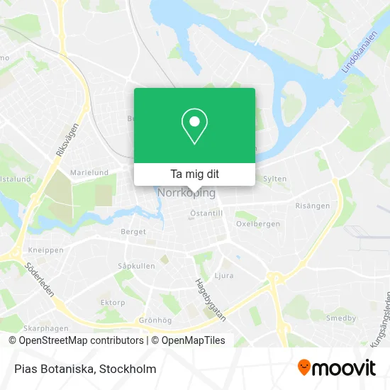 Pias Botaniska karta