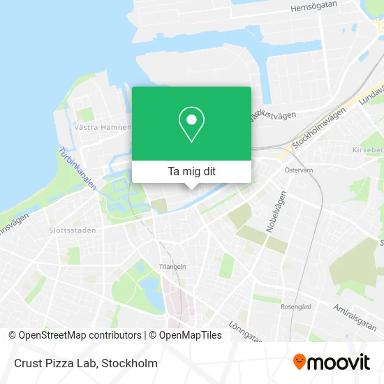 Crust Pizza Lab karta