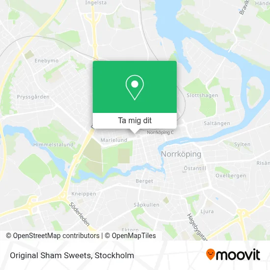 Original Sham Sweets karta