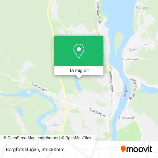 Bergfotsstugan karta