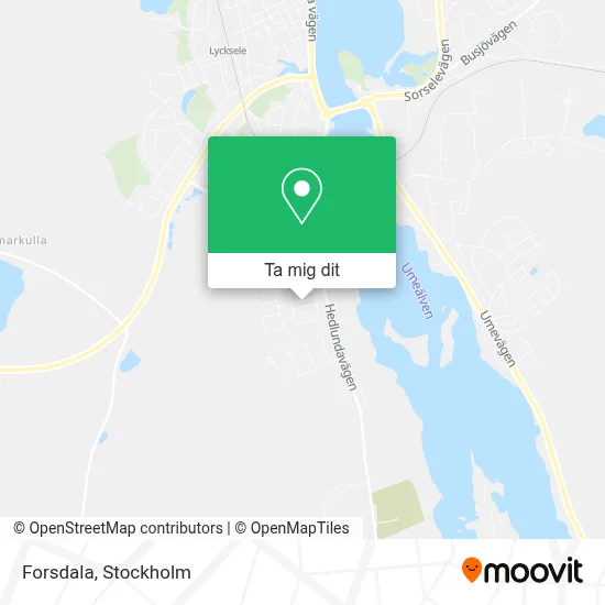 Forsdala karta