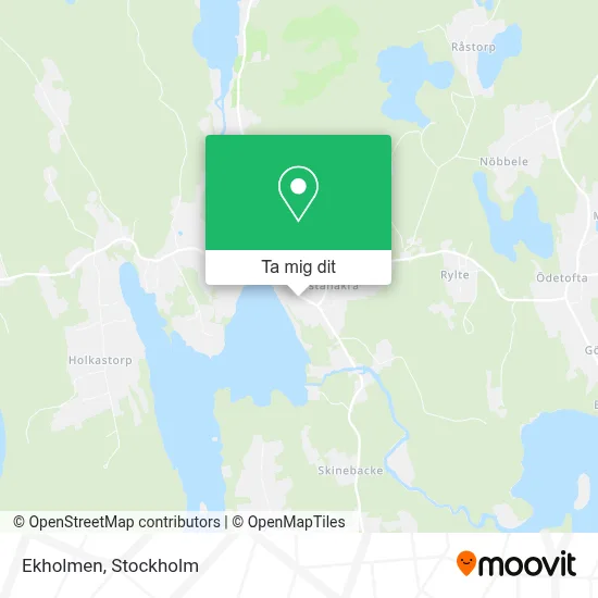 Ekholmen karta