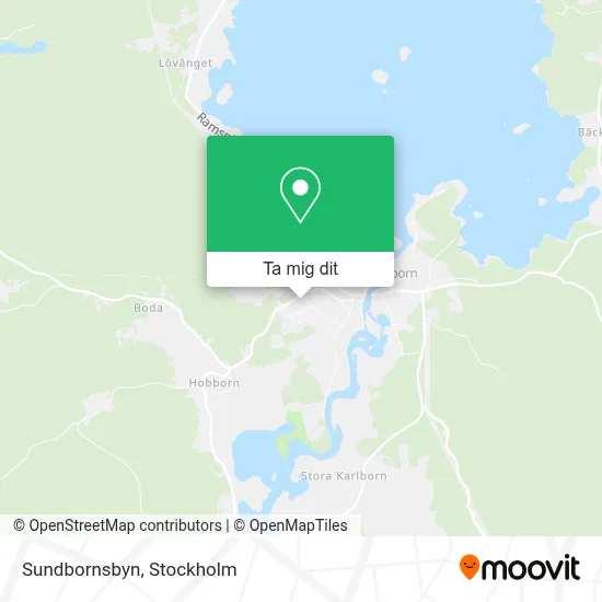 Sundbornsbyn karta