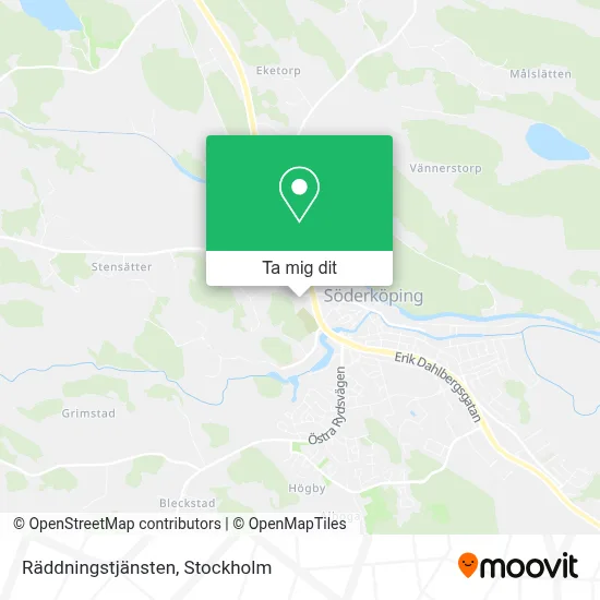 Räddningstjänsten karta
