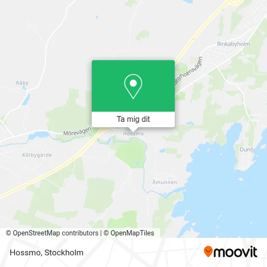 Hossmo karta