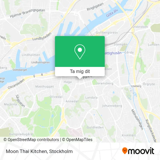 Moon Thai Kitchen karta