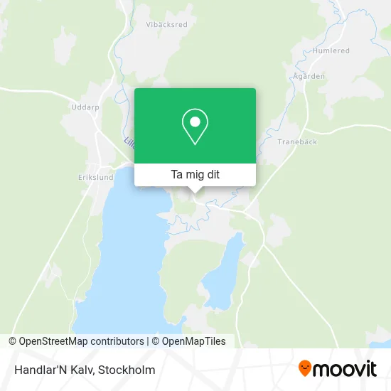 Handlar'N Kalv karta