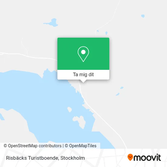 Risbäcks Turistboende karta