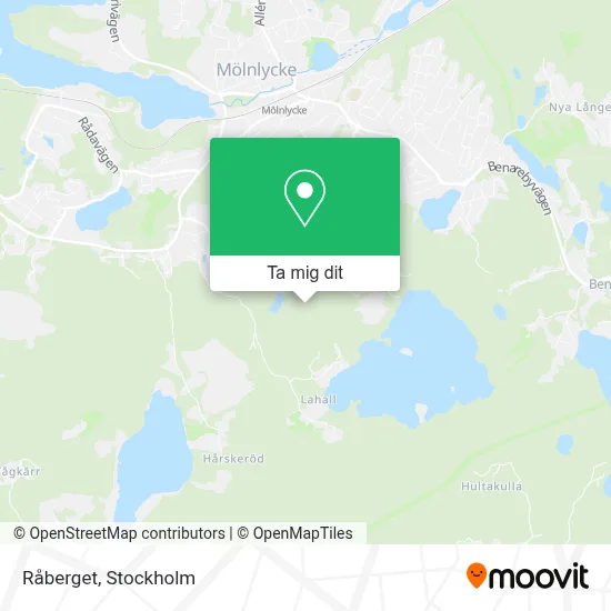 Råberget karta