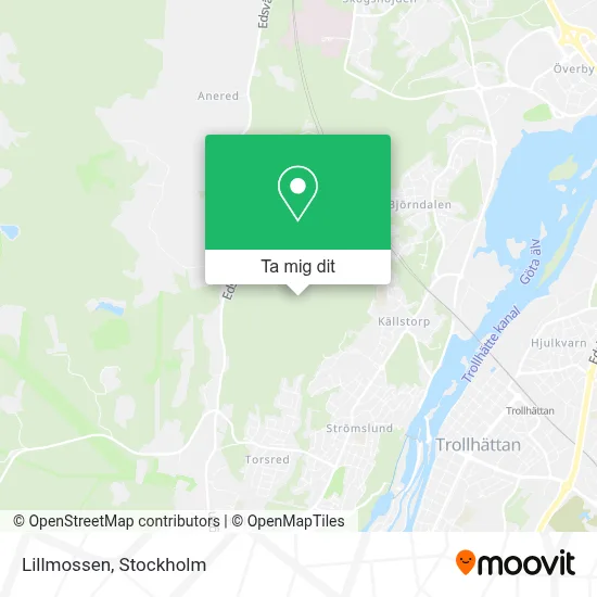 Lillmossen karta