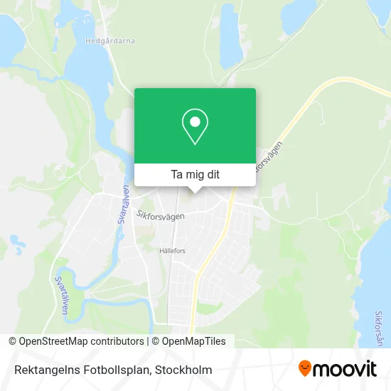 Rektangelns Fotbollsplan karta