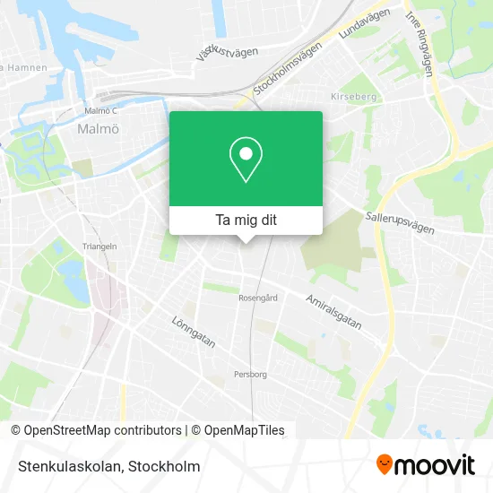 Stenkulaskolan karta