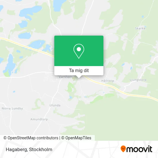 Hagaberg karta