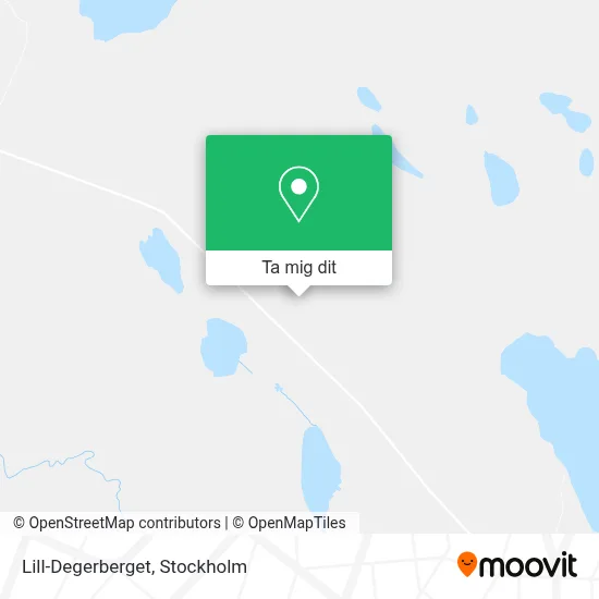 Lill-Degerberget karta