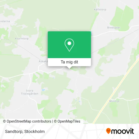 Sandtorp karta
