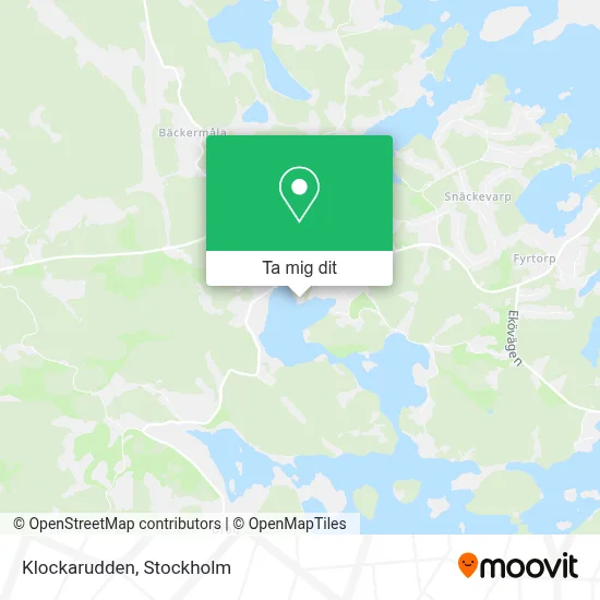 Klockarudden karta