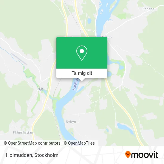 Holmudden karta