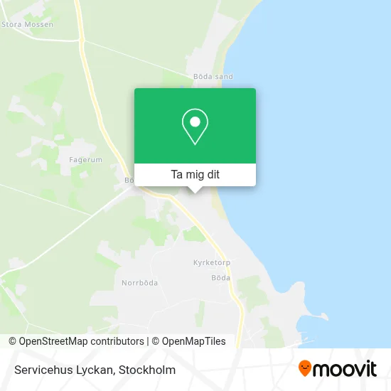 Servicehus Lyckan karta