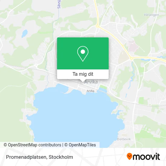 Promenadplatsen karta