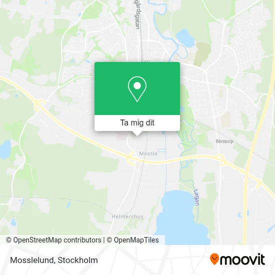 Mosslelund karta
