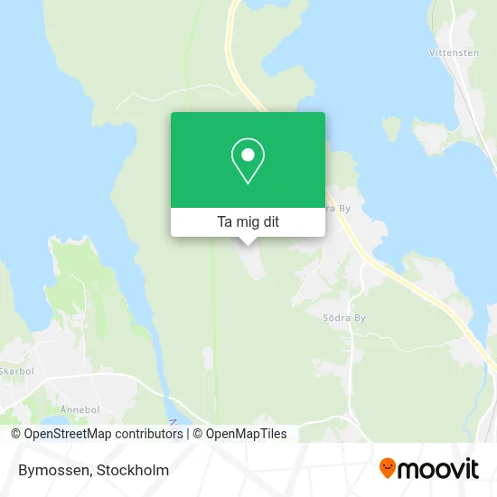 Bymossen karta