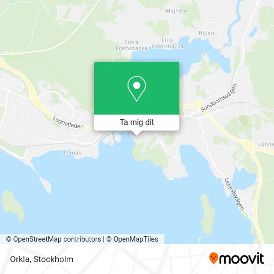 Orkla karta