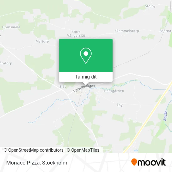 Monaco Pizza karta