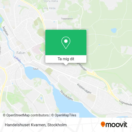 Handelshuset Kvarnen karta