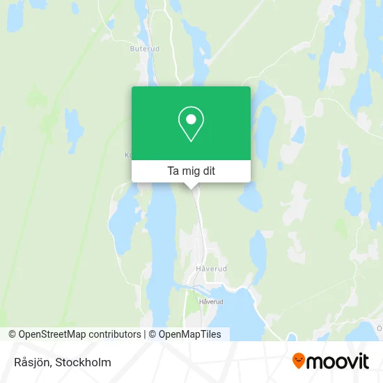 Råsjön karta