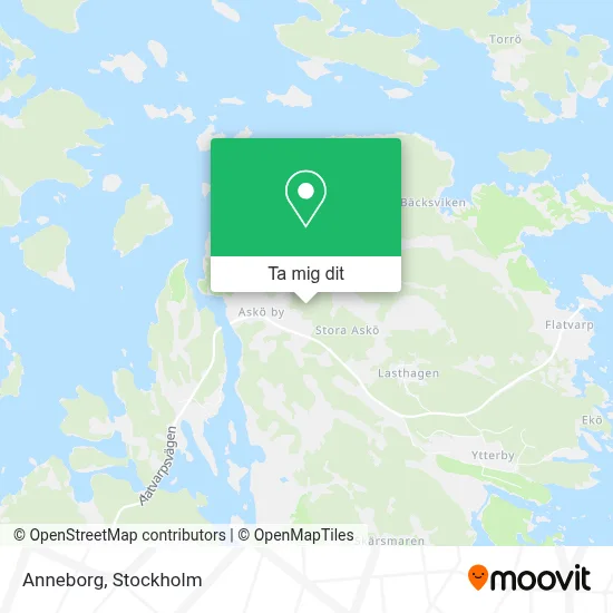 Anneborg karta