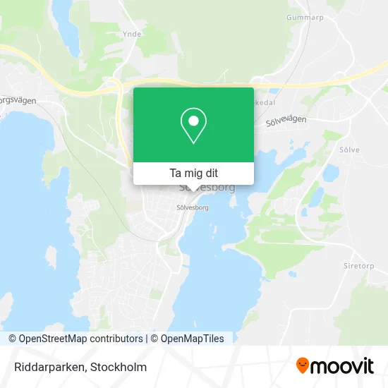 Riddarparken karta
